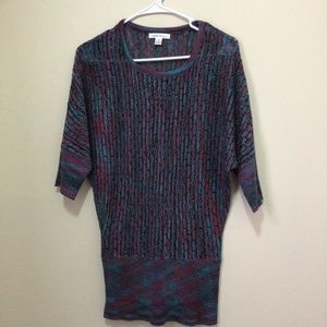 John Paul Richard multiple color medium knit blouse/ top